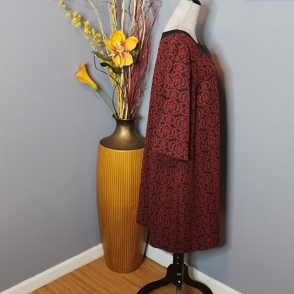 Catherines Red and Black Dress Size 1X NWT - Picture 11 of 15